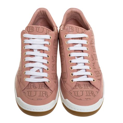 burberry pink sneakers.